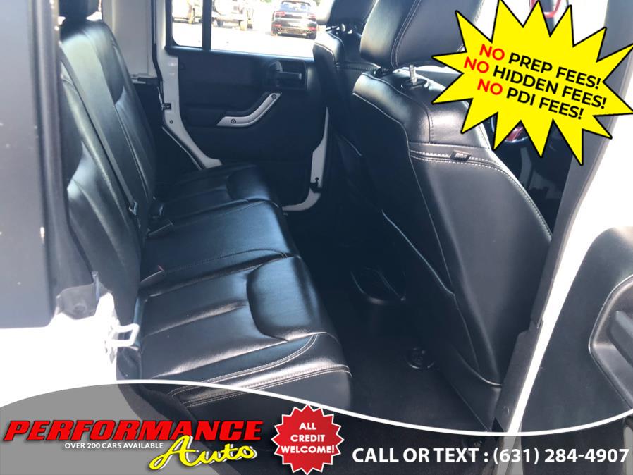 2015 Jeep Wrangler Unlimited 4WD 4dr Sahara, available for sale in Bohemia, New York | Performance Auto Inc. Bohemia, New York 2015 Jeep Wrangler Unlimited 4WD 4dr Sahara, available for sale in Bohemia, New York | Performance Auto Inc. Bohemia, New York
