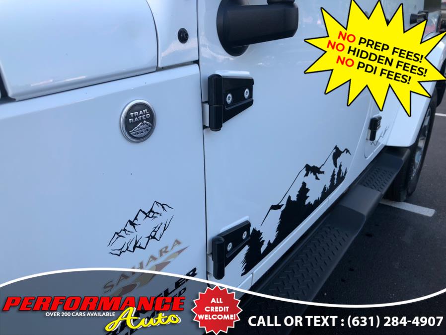 2015 Jeep Wrangler Unlimited 4WD 4dr Sahara, available for sale in Bohemia, New York | Performance Auto Inc. Bohemia, New York 2015 Jeep Wrangler Unlimited 4WD 4dr Sahara, available for sale in Bohemia, New York | Performance Auto Inc. Bohemia, New York