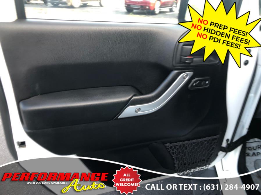 2015 Jeep Wrangler Unlimited 4WD 4dr Sahara, available for sale in Bohemia, New York | Performance Auto Inc. Bohemia, New York 2015 Jeep Wrangler Unlimited 4WD 4dr Sahara, available for sale in Bohemia, New York | Performance Auto Inc. Bohemia, New York