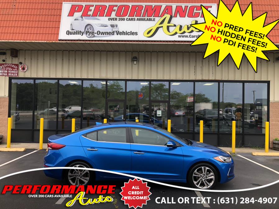 Used Hyundai Elantra Limited 2.0L Auto (Alabama) *Ltd Avail* 2017 | Performance Auto Inc. Bohemia, New York Used Hyundai Elantra Limited 2.0L Auto (Alabama) *Ltd Avail* 2017 | Performance Auto Inc. Bohemia, New York