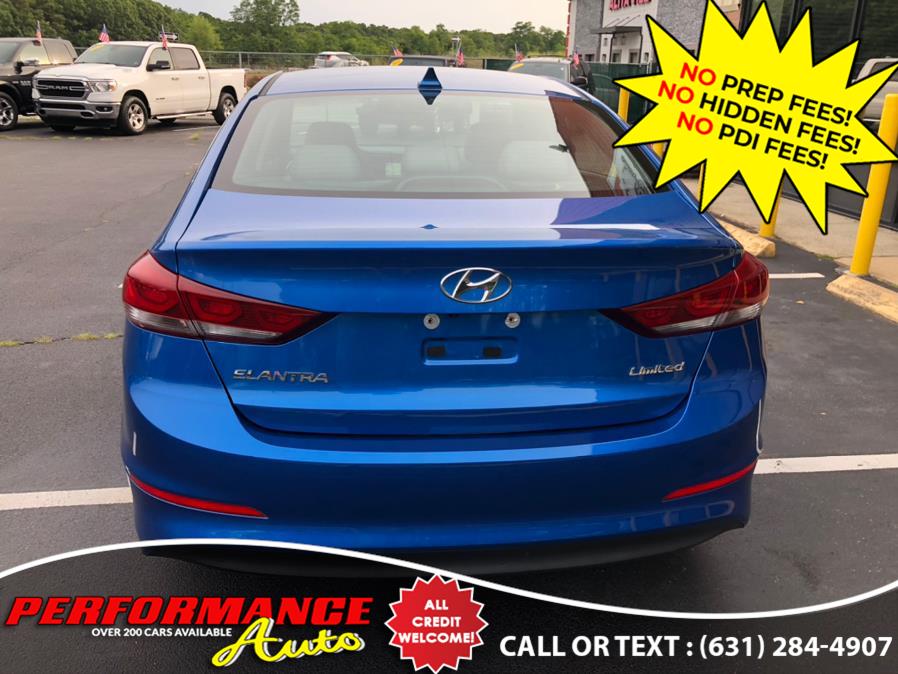 Used Hyundai Elantra Limited 2.0L Auto (Alabama) *Ltd Avail* 2017 | Performance Auto Inc. Bohemia, New York Used Hyundai Elantra Limited 2.0L Auto (Alabama) *Ltd Avail* 2017 | Performance Auto Inc. Bohemia, New York