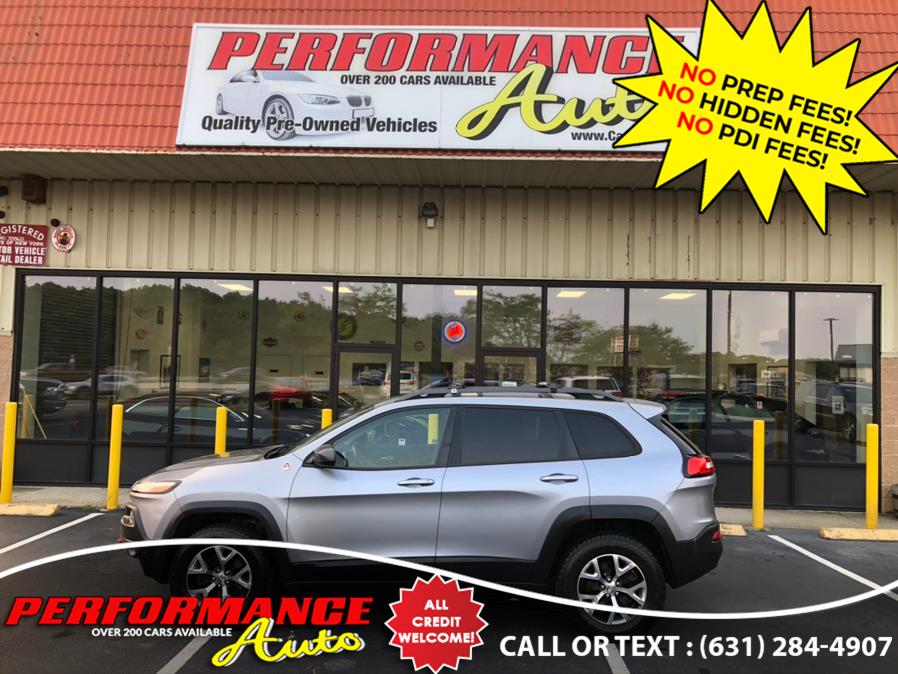 2014 Jeep Cherokee 4WD 4dr Trailhawk, available for sale in Bohemia, New York | Performance Auto Inc. Bohemia, New York 2014 Jeep Cherokee 4WD 4dr Trailhawk, available for sale in Bohemia, New York | Performance Auto Inc. Bohemia, New York