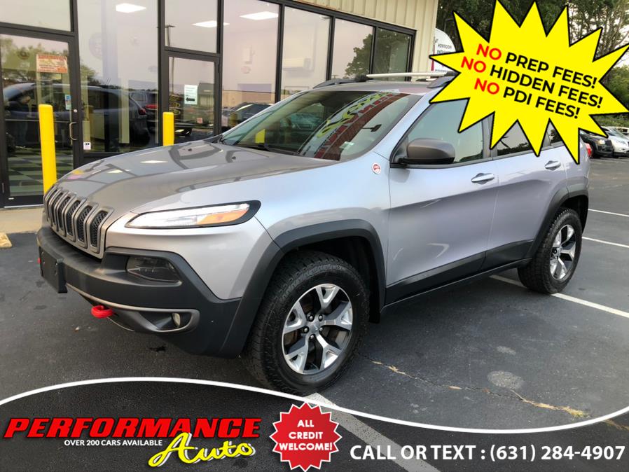 2014 Jeep Cherokee 4WD 4dr Trailhawk, available for sale in Bohemia, New York | Performance Auto Inc. Bohemia, New York 2014 Jeep Cherokee 4WD 4dr Trailhawk, available for sale in Bohemia, New York | Performance Auto Inc. Bohemia, New York