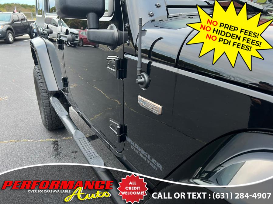 2016 Jeep Wrangler Unlimited 4WD 4dr Sahara, available for sale in Bohemia, New York | Performance Auto Inc. Bohemia, New York 2016 Jeep Wrangler Unlimited 4WD 4dr Sahara, available for sale in Bohemia, New York | Performance Auto Inc. Bohemia, New York