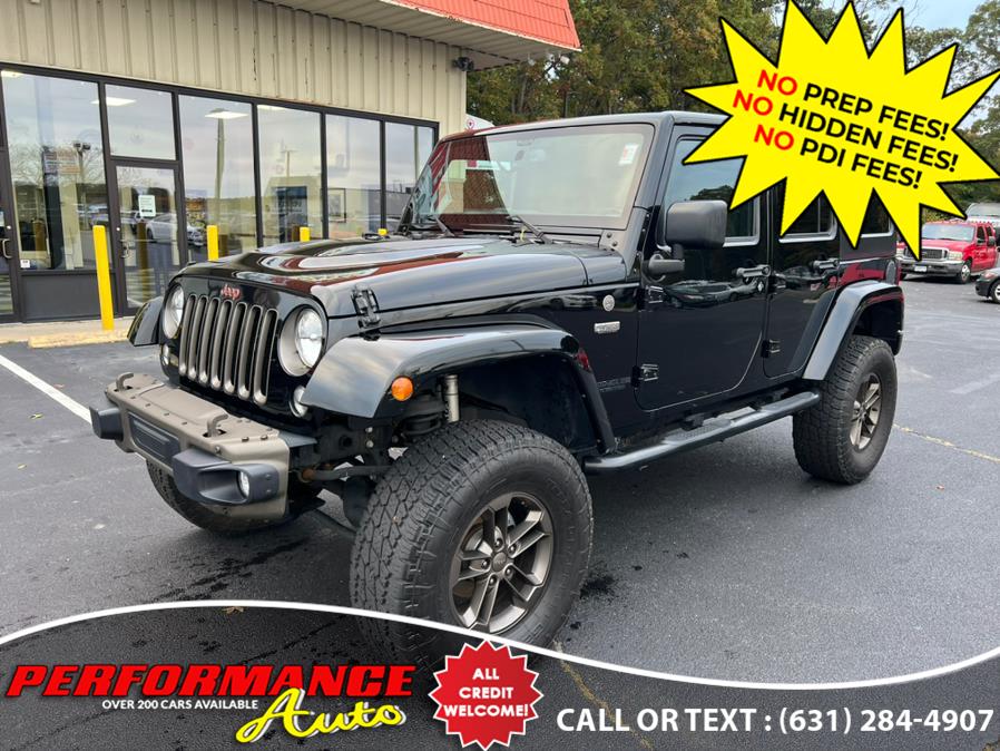 2016 Jeep Wrangler Unlimited 4WD 4dr Sahara, available for sale in Bohemia, New York | Performance Auto Inc. Bohemia, New York 2016 Jeep Wrangler Unlimited 4WD 4dr Sahara, available for sale in Bohemia, New York | Performance Auto Inc. Bohemia, New York