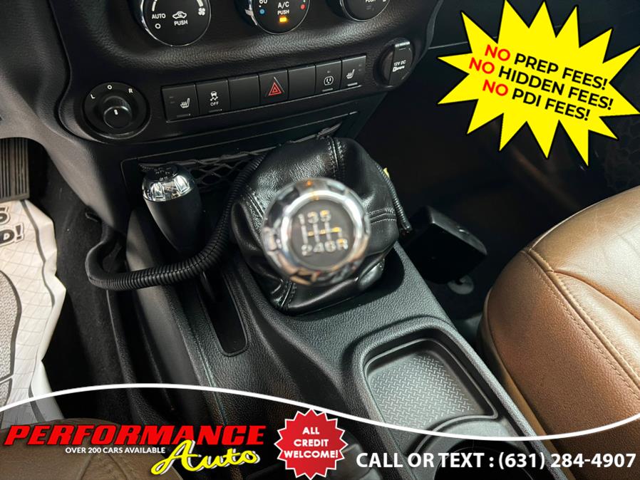 2016 Jeep Wrangler Unlimited 4WD 4dr Sahara, available for sale in Bohemia, New York | Performance Auto Inc. Bohemia, New York 2016 Jeep Wrangler Unlimited 4WD 4dr Sahara, available for sale in Bohemia, New York | Performance Auto Inc. Bohemia, New York