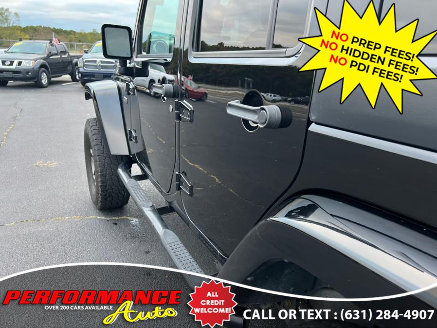 2016 Jeep Wrangler Unlimited 4WD 4dr Sahara, available for sale in Bohemia, New York | Performance Auto Inc. Bohemia, New York 2016 Jeep Wrangler Unlimited 4WD 4dr Sahara, available for sale in Bohemia, New York | Performance Auto Inc. Bohemia, New York