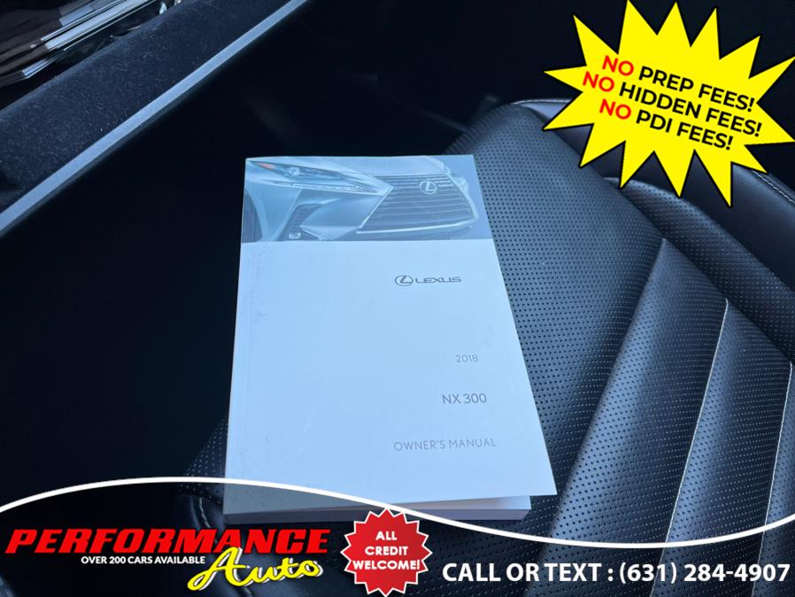 2018 Lexus NX NX 300 F Sport AWD, available for sale in Bohemia, New York | Performance Auto Inc. Bohemia, New York 2018 Lexus NX NX 300 F Sport AWD, available for sale in Bohemia, New York | Performance Auto Inc. Bohemia, New York
