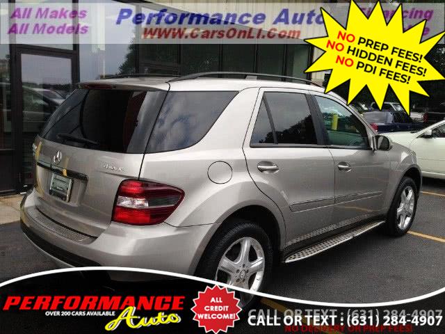 2008 Mercedes-Benz M-Class 4MATIC 4dr 3.5L, available for sale in Bohemia, New York | Performance Auto Inc. Bohemia, New York 2008 Mercedes-Benz M-Class 4MATIC 4dr 3.5L, available for sale in Bohemia, New York | Performance Auto Inc. Bohemia, New York