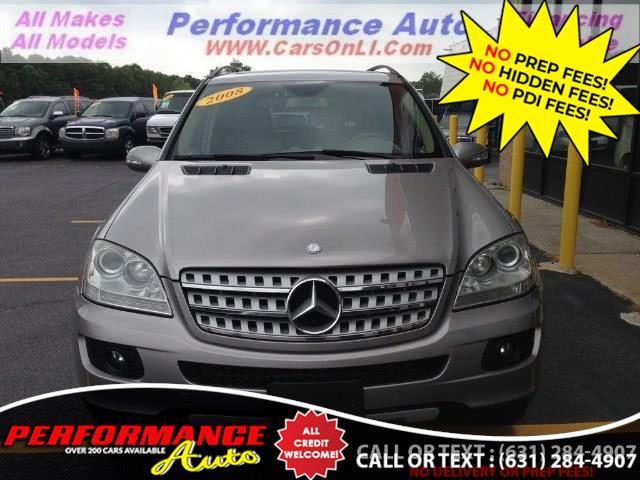 2008 Mercedes-Benz M-Class 4MATIC 4dr 3.5L, available for sale in Bohemia, New York | Performance Auto Inc. Bohemia, New York 2008 Mercedes-Benz M-Class 4MATIC 4dr 3.5L, available for sale in Bohemia, New York | Performance Auto Inc. Bohemia, New York