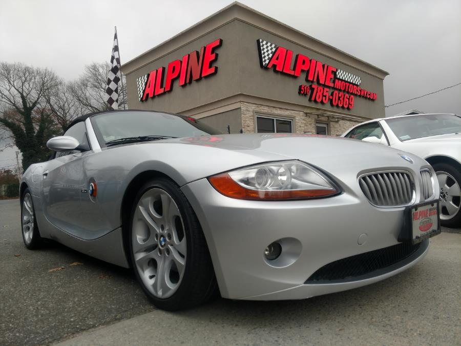 2004 BMW Z4 2dr Roadster 3.0i, available for sale in Wantagh, New York | Alpine Motors Inc. Wantagh, New York 2004 BMW Z4 2dr Roadster 3.0i, available for sale in Wantagh, New York | Alpine Motors Inc. Wantagh, New York