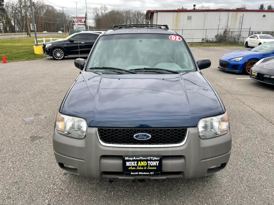 2002 Ford Escape 4dr 103" WB XLT 4WD Sport, available for sale in South Windsor, Connecticut | Mike And Tony Auto Sales, Inc. South Windsor, Connecticut 2002 Ford Escape 4dr 103" WB XLT 4WD Sport, available for sale in South Windsor, Connecticut | Mike And Tony Auto Sales, Inc. South Windsor, Connecticut