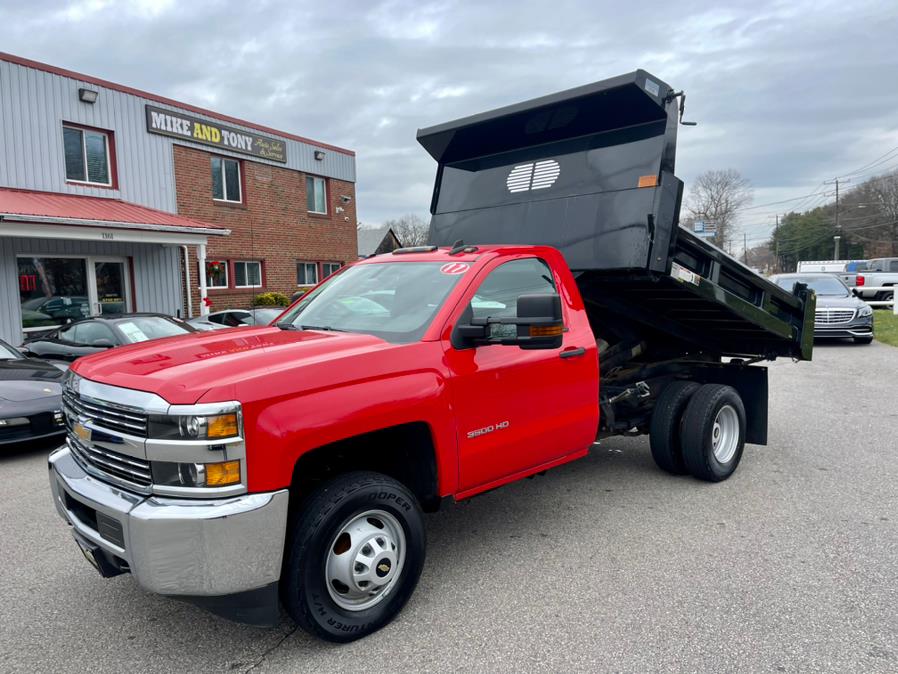 2017 Chevrolet Silverado 3500HD 4WD Reg Cab 137.5" WB, 59.06" CA WT, available for sale in South Windsor, Connecticut | Mike And Tony Auto Sales, Inc. South Windsor, Connecticut