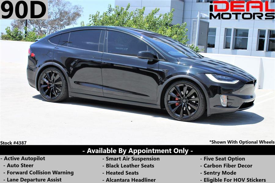 Used Tesla Model x 90D Sport Utility 4D 2017 | Ideal Motors. Costa Mesa, California