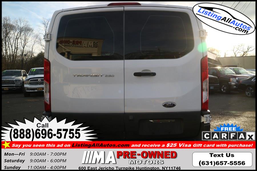 Used Ford Transit Cargo Van T-250 130" Low Rf 9000 GVWR Swing-Out RH Dr 2016 | www.ListingAllAutos.com. Patchogue, New York