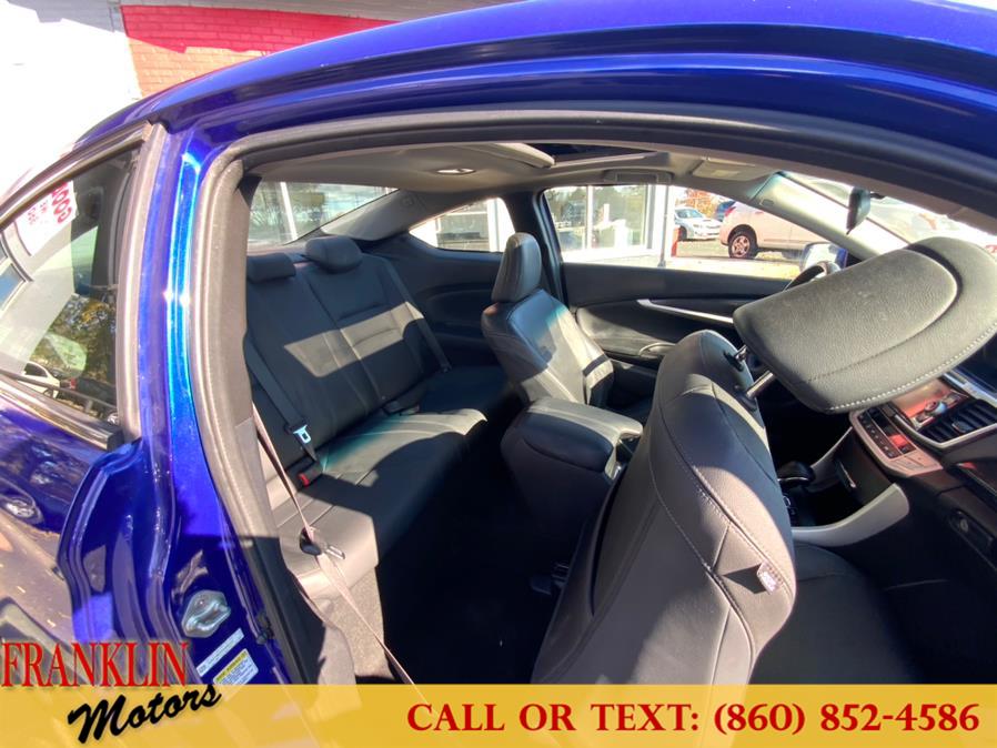 2013 Honda Accord Cpe 2dr I4 Auto EX-L, available for sale in Hartford, Connecticut | Franklin Motors Auto Sales LLC. Hartford, Connecticut 2013 Honda Accord Cpe 2dr I4 Auto EX-L, available for sale in Hartford, Connecticut | Franklin Motors Auto Sales LLC. Hartford, Connecticut