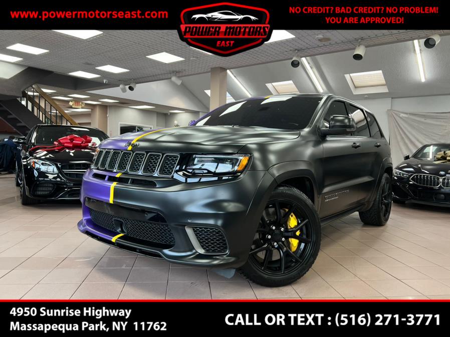 2018 Jeep Grand Cherokee Trackhawk 4x4, available for sale in Massapequa Park, New York | Power Motors East. Massapequa Park, New York 2018 Jeep Grand Cherokee Trackhawk 4x4, available for sale in Massapequa Park, New York | Power Motors East. Massapequa Park, New York