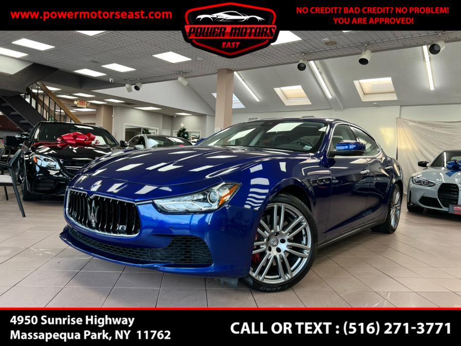 2017 Maserati Ghibli S Q4 3.0L, available for sale in Massapequa Park, New York | Power Motors East. Massapequa Park, New York