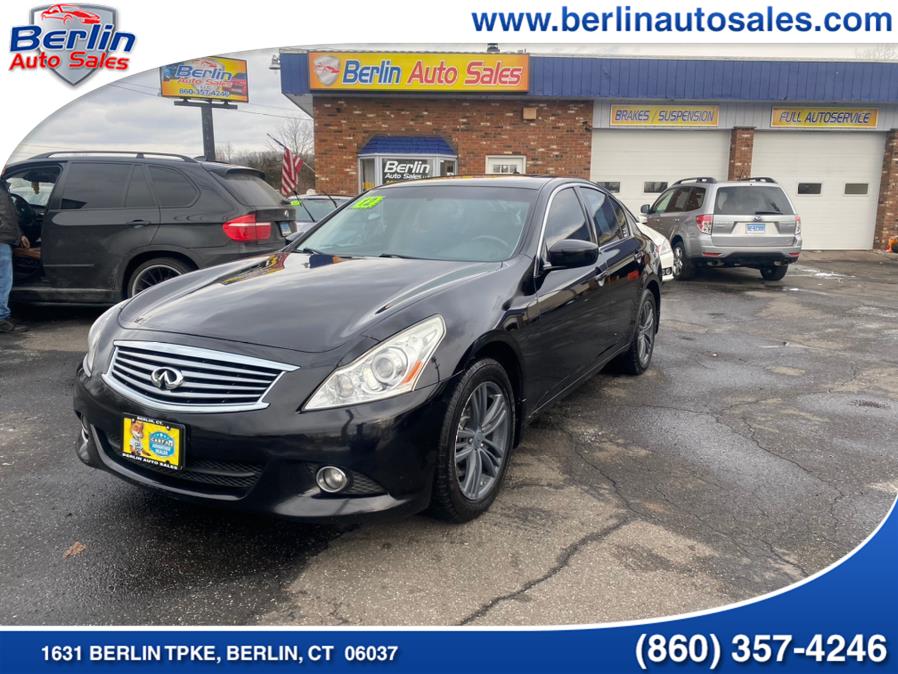2012 Infiniti G37 Sedan 4dr x AWD, available for sale in Berlin, Connecticut | Berlin Auto Sales LLC. Berlin, Connecticut 2012 Infiniti G37 Sedan 4dr x AWD, available for sale in Berlin, Connecticut | Berlin Auto Sales LLC. Berlin, Connecticut