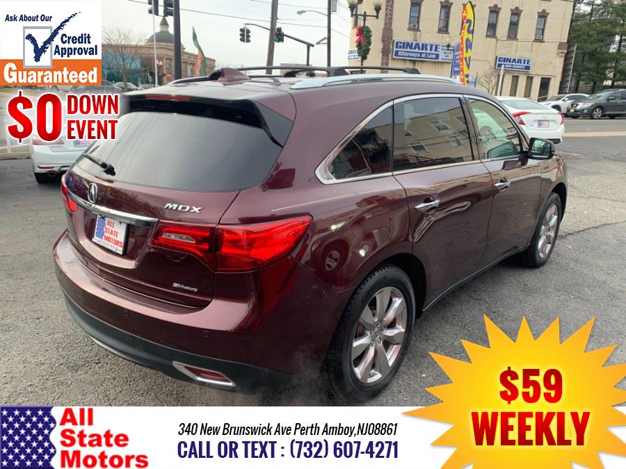 Used Acura MDX SH-AWD 4dr w/Advance/Entertainment 2016 | All State Motor Inc. Perth Amboy, New Jersey Used Acura MDX SH-AWD 4dr w/Advance/Entertainment 2016 | All State Motor Inc. Perth Amboy, New Jersey