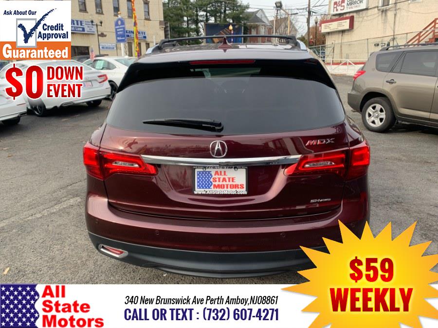 Used Acura MDX SH-AWD 4dr w/Advance/Entertainment 2016 | All State Motor Inc. Perth Amboy, New Jersey Used Acura MDX SH-AWD 4dr w/Advance/Entertainment 2016 | All State Motor Inc. Perth Amboy, New Jersey