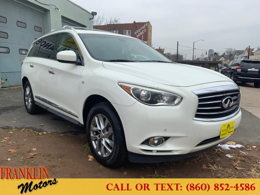 2014 INFINITI QX60 AWD 4dr, available for sale in Hartford, Connecticut | Franklin Motors Auto Sales LLC. Hartford, Connecticut