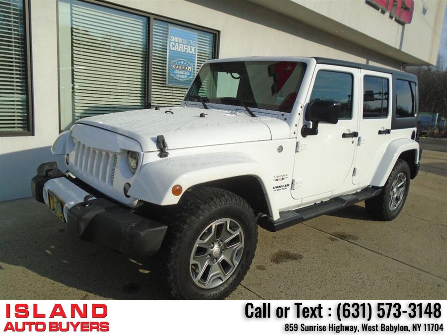 Used Jeep Wrangler Unlimited Sahara 4x4 4dr SUV 2016 | Island Auto Buyers. West Babylon, New York Used Jeep Wrangler Unlimited Sahara 4x4 4dr SUV 2016 | Island Auto Buyers. West Babylon, New York