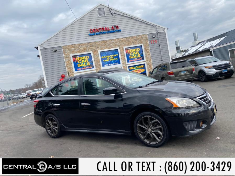 2013 Nissan Sentra 4dr Sdn I4 CVT SV, available for sale in East Windsor, Connecticut | Central A/S LLC. East Windsor, Connecticut