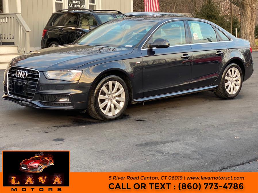 2015 Audi A4 4dr Sdn Auto quattro 2.0T Premium, available for sale in Canton, Connecticut | Lava Motors. Canton, Connecticut 2015 Audi A4 4dr Sdn Auto quattro 2.0T Premium, available for sale in Canton, Connecticut | Lava Motors. Canton, Connecticut