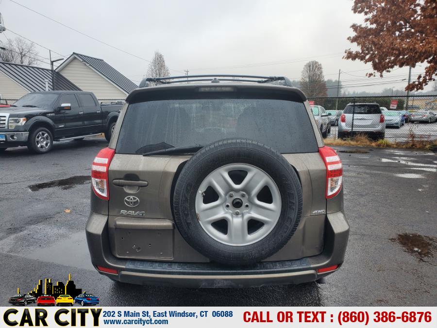 2011 Toyota RAV4 4WD 4dr 4-cyl 4-Spd AT (Natl), available for sale in East Windsor, Connecticut | Car City LLC. East Windsor, Connecticut 2011 Toyota RAV4 4WD 4dr 4-cyl 4-Spd AT (Natl), available for sale in East Windsor, Connecticut | Car City LLC. East Windsor, Connecticut