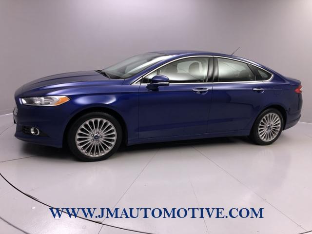 2016 Ford Fusion 4dr Sdn Titanium FWD, available for sale in Naugatuck, Connecticut | J&M Automotive Sls&Svc LLC. Naugatuck, Connecticut