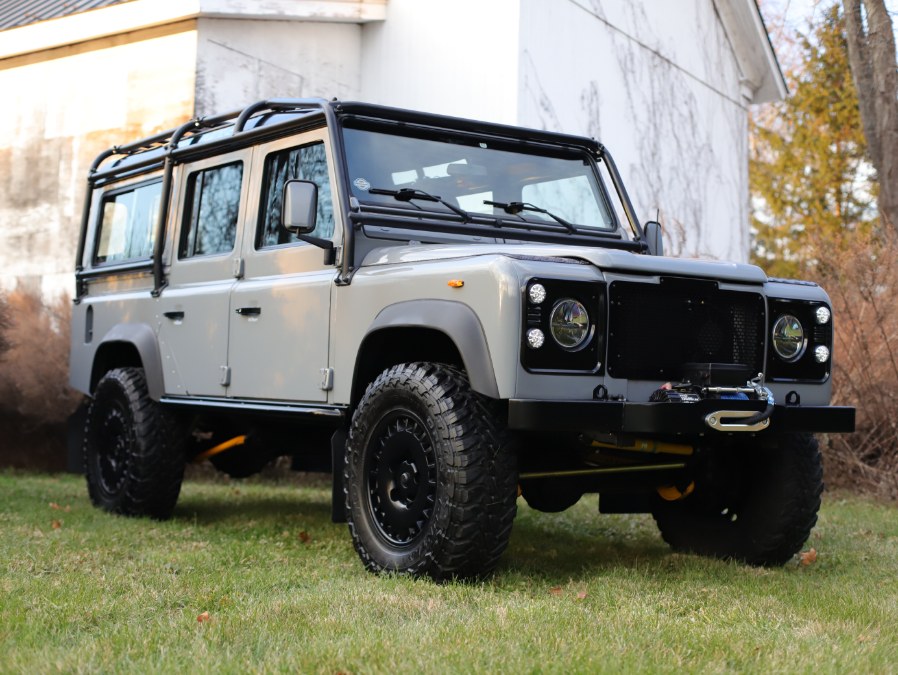 1987 Land Rover Defender 110, available for sale in North Salem, New York | Meccanic Shop North Inc. North Salem, New York 1987 Land Rover Defender 110, available for sale in North Salem, New York | Meccanic Shop North Inc. North Salem, New York