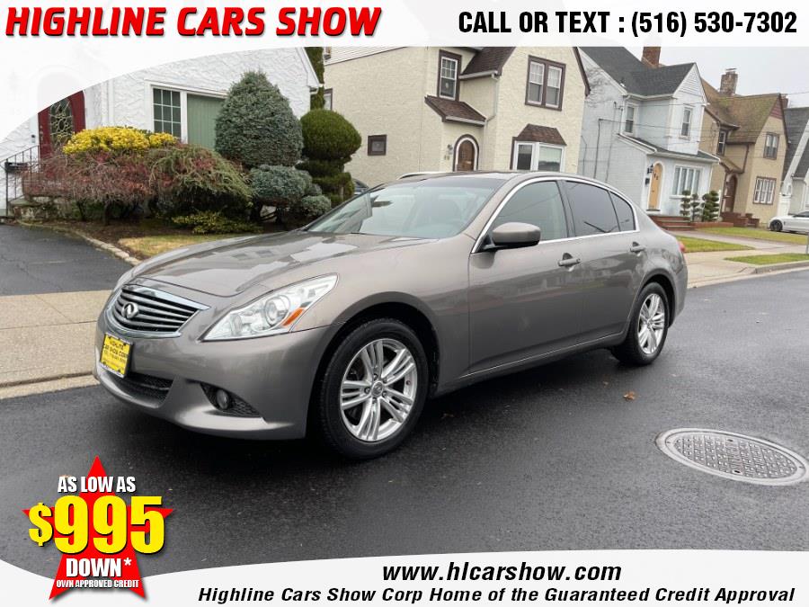 Used Infiniti G37 Sedan 4dr x AWD 2011 | Highline Cars Show Corp. West Hempstead, New York