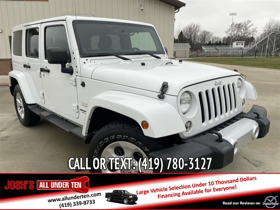 2014 Jeep Wrangler Unlimited 4WD 4dr Sahara, available for sale in Elida, Ohio | Josh's All Under Ten LLC. Elida, Ohio
