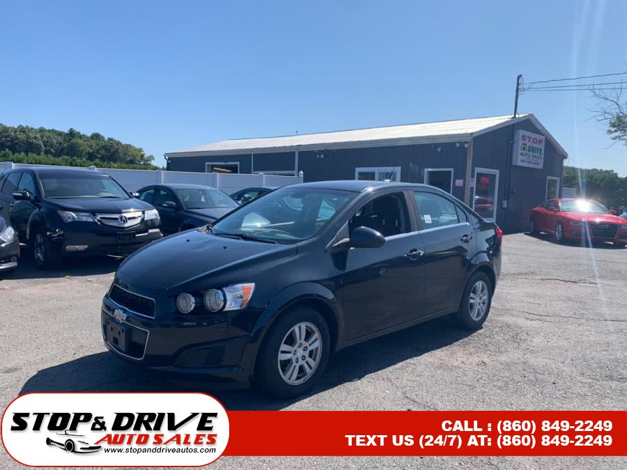 2013 Chevrolet Sonic 4dr Sdn Auto LT, available for sale in East Windsor, Connecticut | Stop & Drive Auto Sales. East Windsor, Connecticut