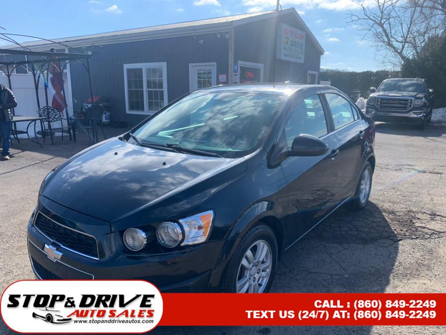 2014 Chevrolet Sonic 4dr Sdn Auto LT, available for sale in East Windsor, Connecticut | Stop & Drive Auto Sales. East Windsor, Connecticut