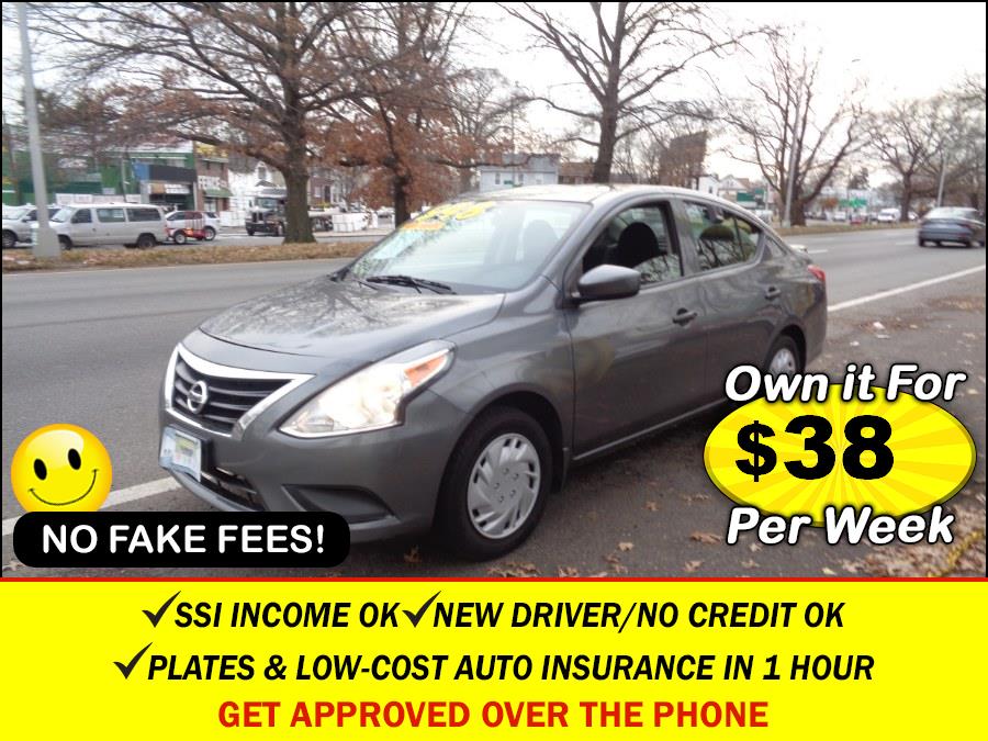 2016 Nissan Versa 4dr Sdn CVT 1.6 S Plus, available for sale in Rosedale, New York | Sunrise Auto Sales. Rosedale, New York