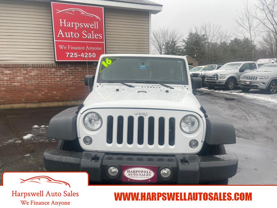 Used Jeep Wrangler Unlimited 4WD 4dr Sport 2016 | Harpswell Auto Sales Inc. Harpswell, Maine Used Jeep Wrangler Unlimited 4WD 4dr Sport 2016 | Harpswell Auto Sales Inc. Harpswell, Maine