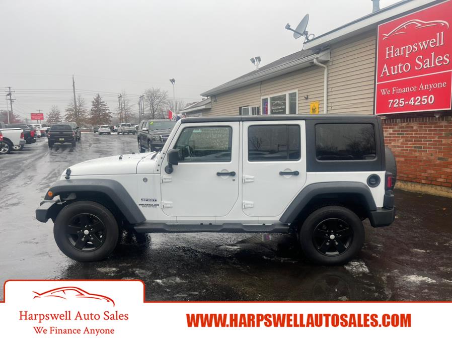 Used Jeep Wrangler Unlimited 4WD 4dr Sport 2016 | Harpswell Auto Sales Inc. Harpswell, Maine Used Jeep Wrangler Unlimited 4WD 4dr Sport 2016 | Harpswell Auto Sales Inc. Harpswell, Maine