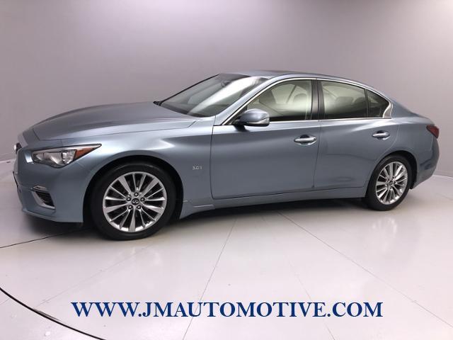 2018 Infiniti Q50 3.0t LUXE AWD, available for sale in Naugatuck, Connecticut | J&M Automotive Sls&Svc LLC. Naugatuck, Connecticut