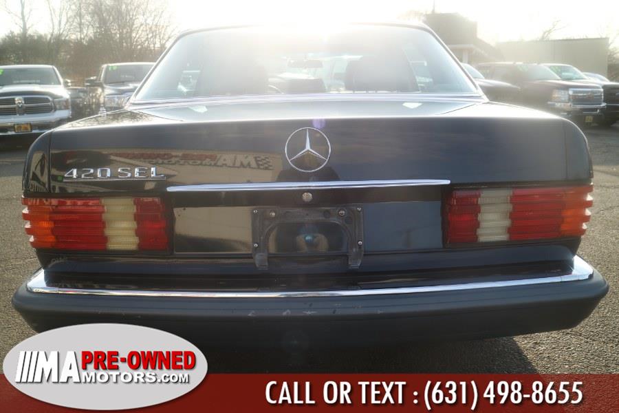 1988 Mercedes-Benz 420 Series 4dr Sedan 420SEL Auto, available for sale in Huntington Station, New York | M & A Motors. Huntington Station, New York 1988 Mercedes-Benz 420 Series 4dr Sedan 420SEL Auto, available for sale in Huntington Station, New York | M & A Motors. Huntington Station, New York