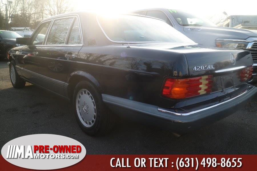 1988 Mercedes-Benz 420 Series 4dr Sedan 420SEL Auto, available for sale in Huntington Station, New York | M & A Motors. Huntington Station, New York 1988 Mercedes-Benz 420 Series 4dr Sedan 420SEL Auto, available for sale in Huntington Station, New York | M & A Motors. Huntington Station, New York