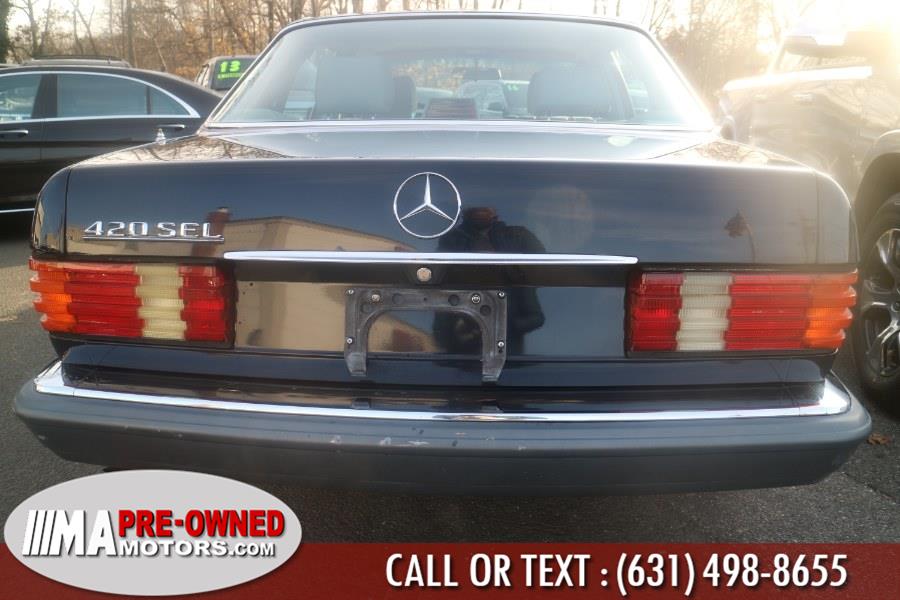 1988 Mercedes-Benz 420 Series 4dr Sedan 420SEL Auto, available for sale in Huntington Station, New York | M & A Motors. Huntington Station, New York 1988 Mercedes-Benz 420 Series 4dr Sedan 420SEL Auto, available for sale in Huntington Station, New York | M & A Motors. Huntington Station, New York