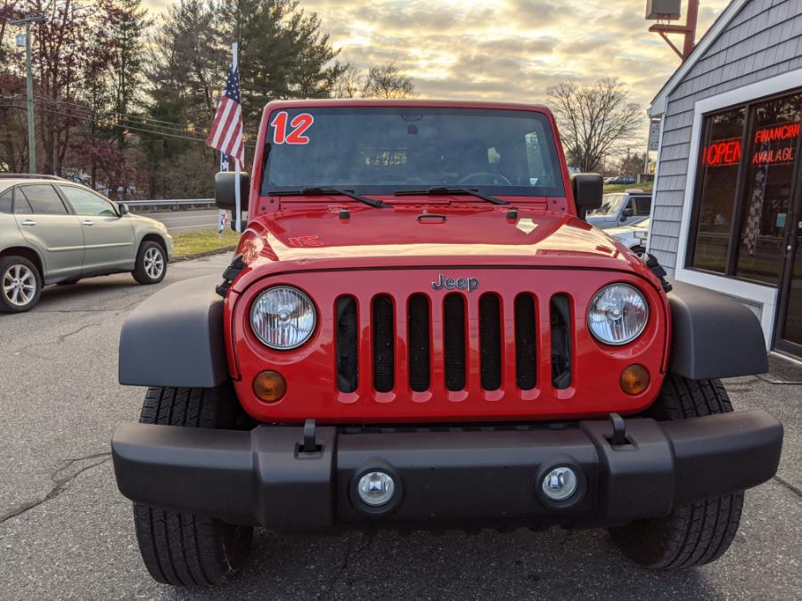 2012 Jeep Wrangler 4WD 2dr Sport, available for sale in Thomaston, CT