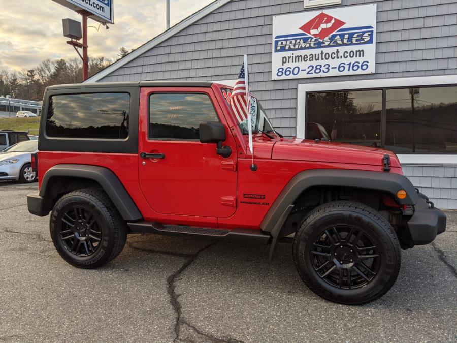 2012 Jeep Wrangler 4WD 2dr Sport, available for sale in Thomaston, CT