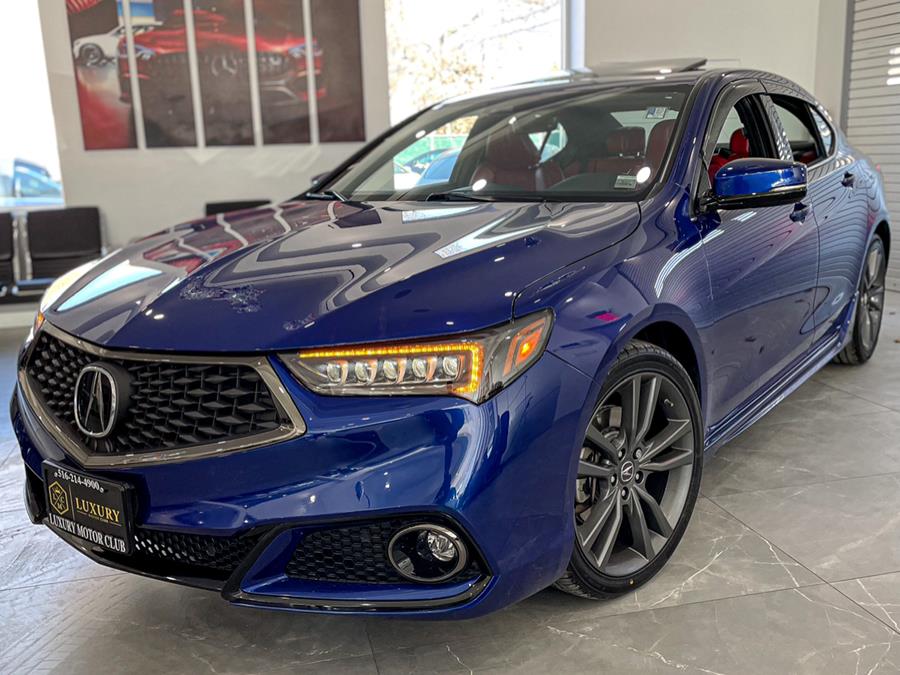 Used Acura TLX 3.5L SH-AWD w/A-Spec Pkg Red Leather 2019 | Luxury Motor Club. Franklin Square, New York Used Acura TLX 3.5L SH-AWD w/A-Spec Pkg Red Leather 2019 | Luxury Motor Club. Franklin Square, New York