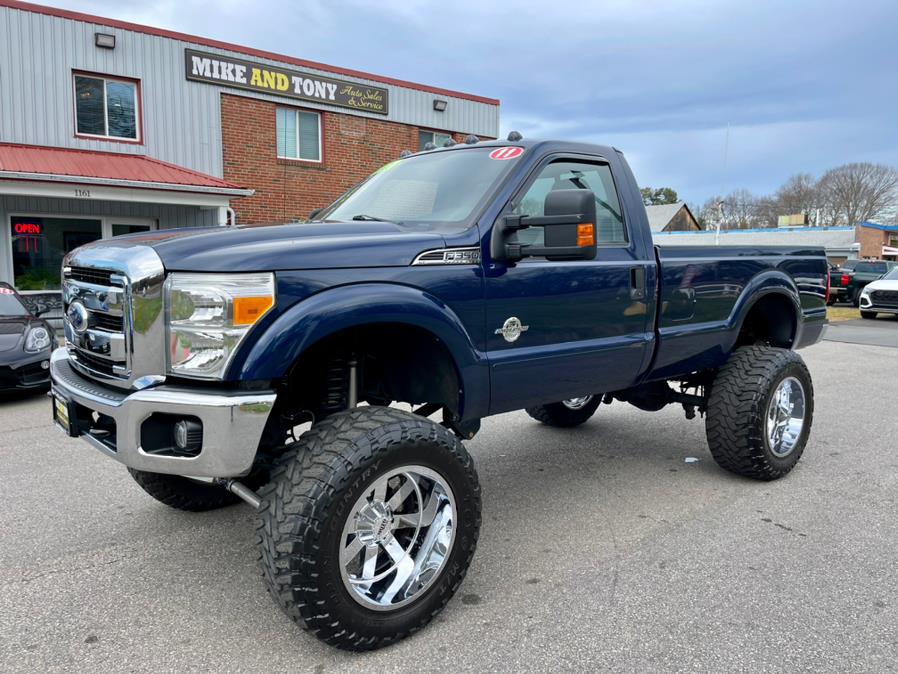 2011 Ford Super Duty F-350 SRW 4WD Reg Cab 137" XLT, available for sale in South Windsor, Connecticut | Mike And Tony Auto Sales, Inc. South Windsor, Connecticut