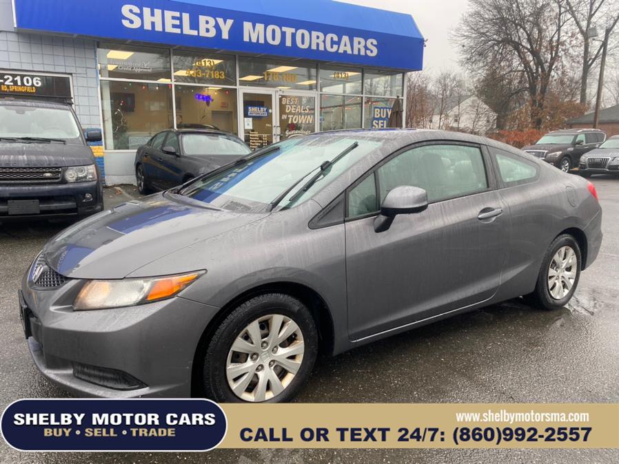 2012 Honda Civic Cpe 2dr Auto LX PZEV, available for sale in Springfield, Massachusetts | Shelby Motor Cars. Springfield, Massachusetts 2012 Honda Civic Cpe 2dr Auto LX PZEV, available for sale in Springfield, Massachusetts | Shelby Motor Cars. Springfield, Massachusetts