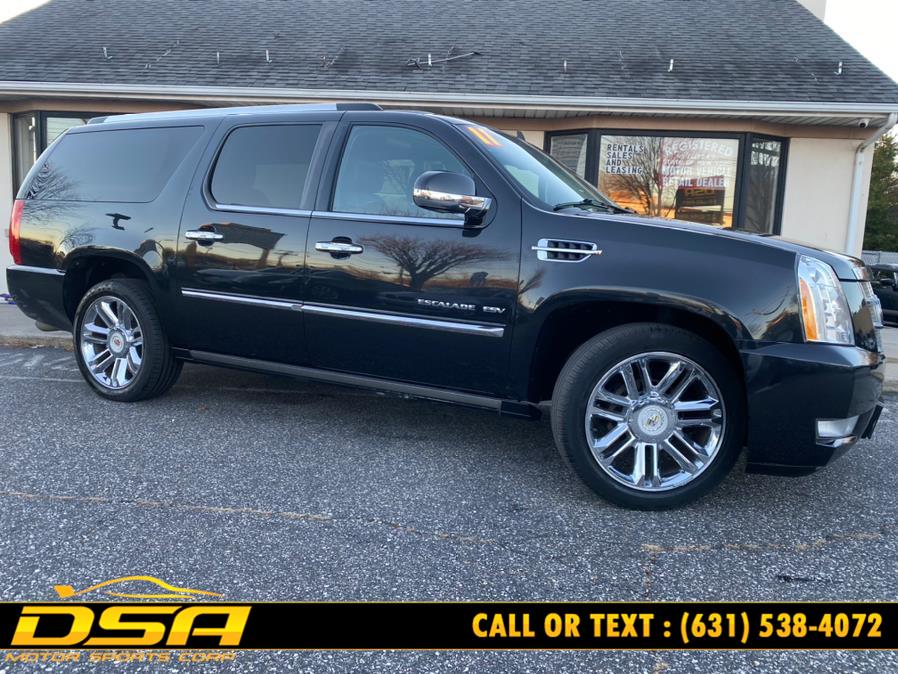 Used Cadillac Escalade ESV AWD 4dr Platinum Edition 2011 | DSA Motor Sports Corp. Commack, New York