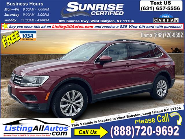 Used Volkswagen Tiguan 2.0T SE 4MOTION 2018 | www.ListingAllAutos.com. Patchogue, New York
